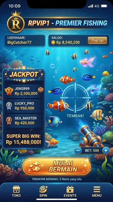 Cuplikan layar menu unduhan rpvip1 untuk perangkat Android