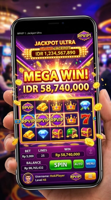 Galeri pratinjau visual rpvip1 build APK resmi terbaru